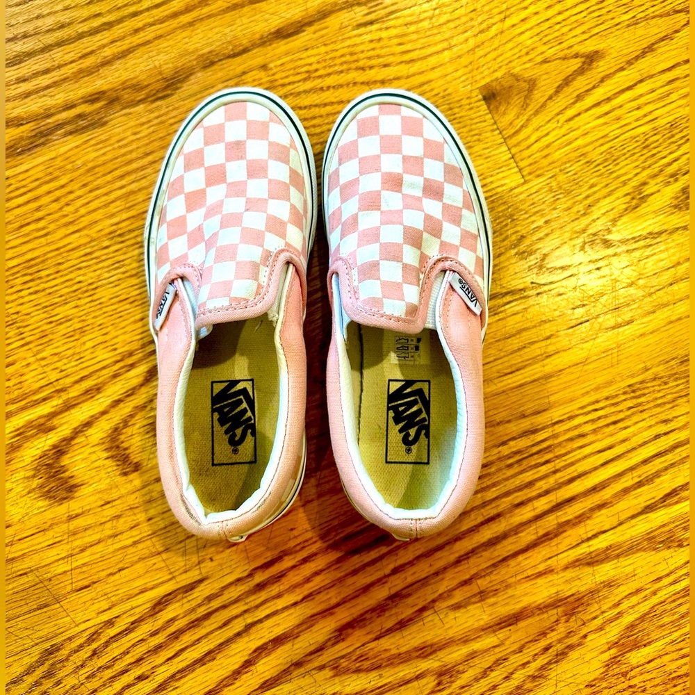Vans - Kids Classic Slip-On Checkerboard Shoes